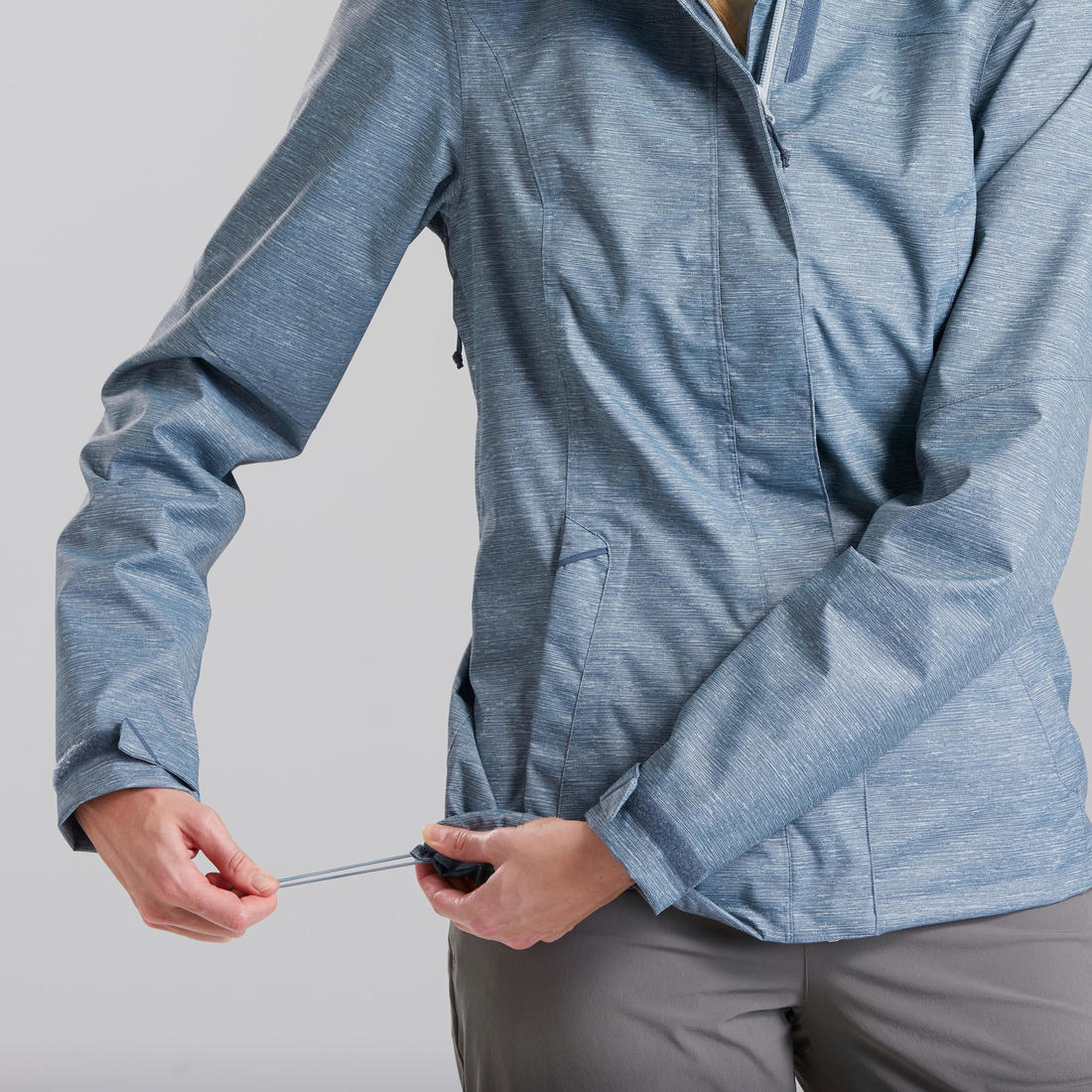 Veste de randonnée imperméable femme, MH100