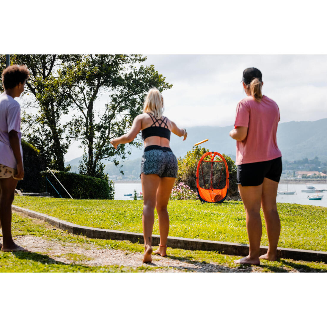 Panier cible découverte débutant discgolf