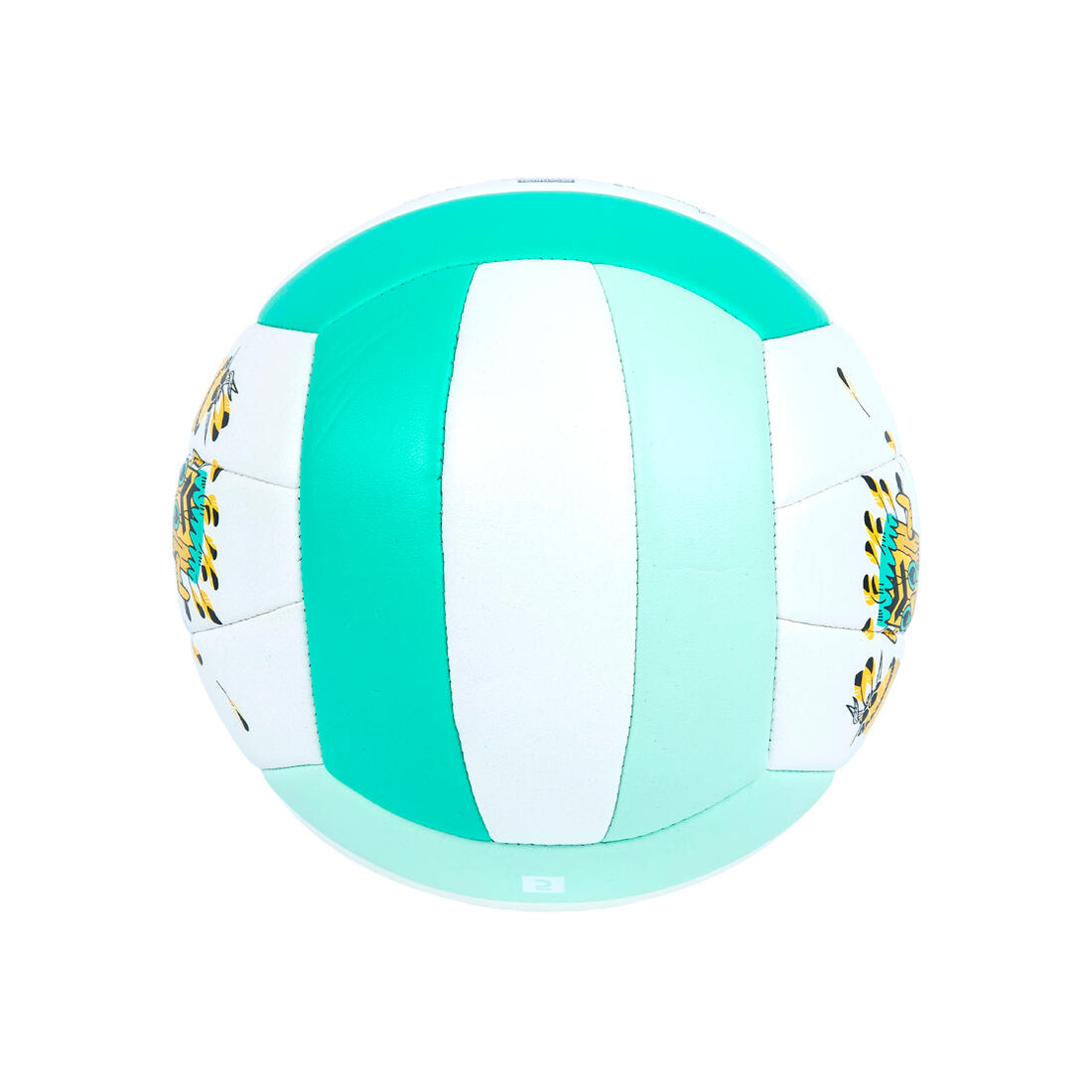 Ballon de Beach volley 100 Classic cousu Taille 3 Junior Vert Totem