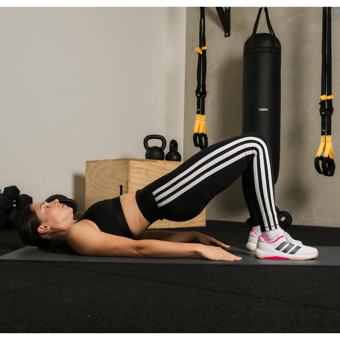 Legging de fitness femme, noir