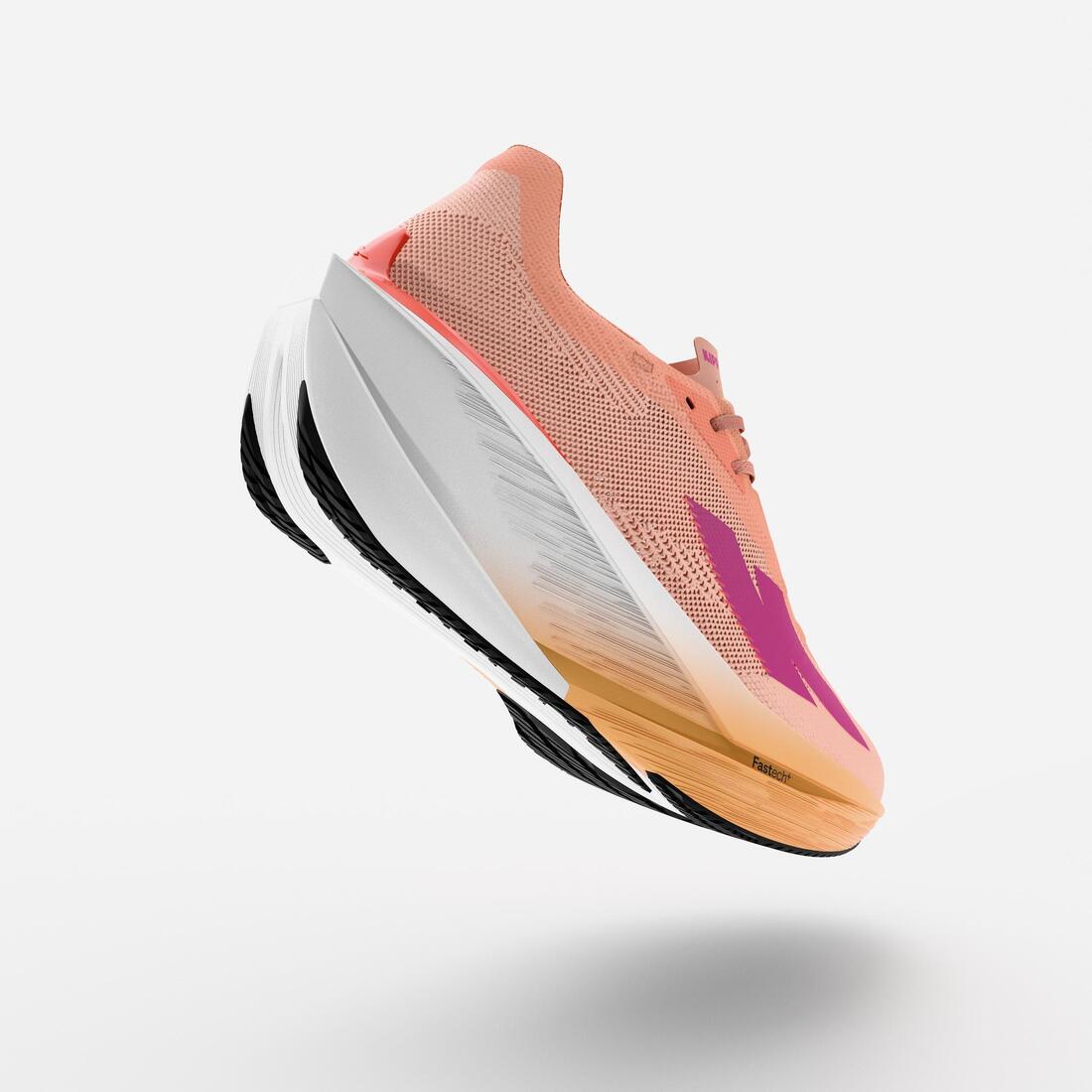 Chaussures de running route femme, Kiprun Kipstorm tempo