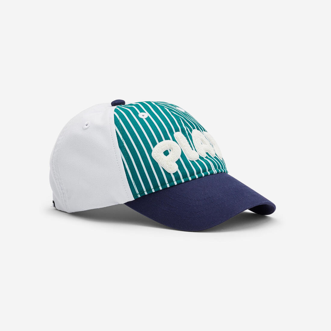Casquette multisport ajustable bébé mixte, Rose blanc terracotta