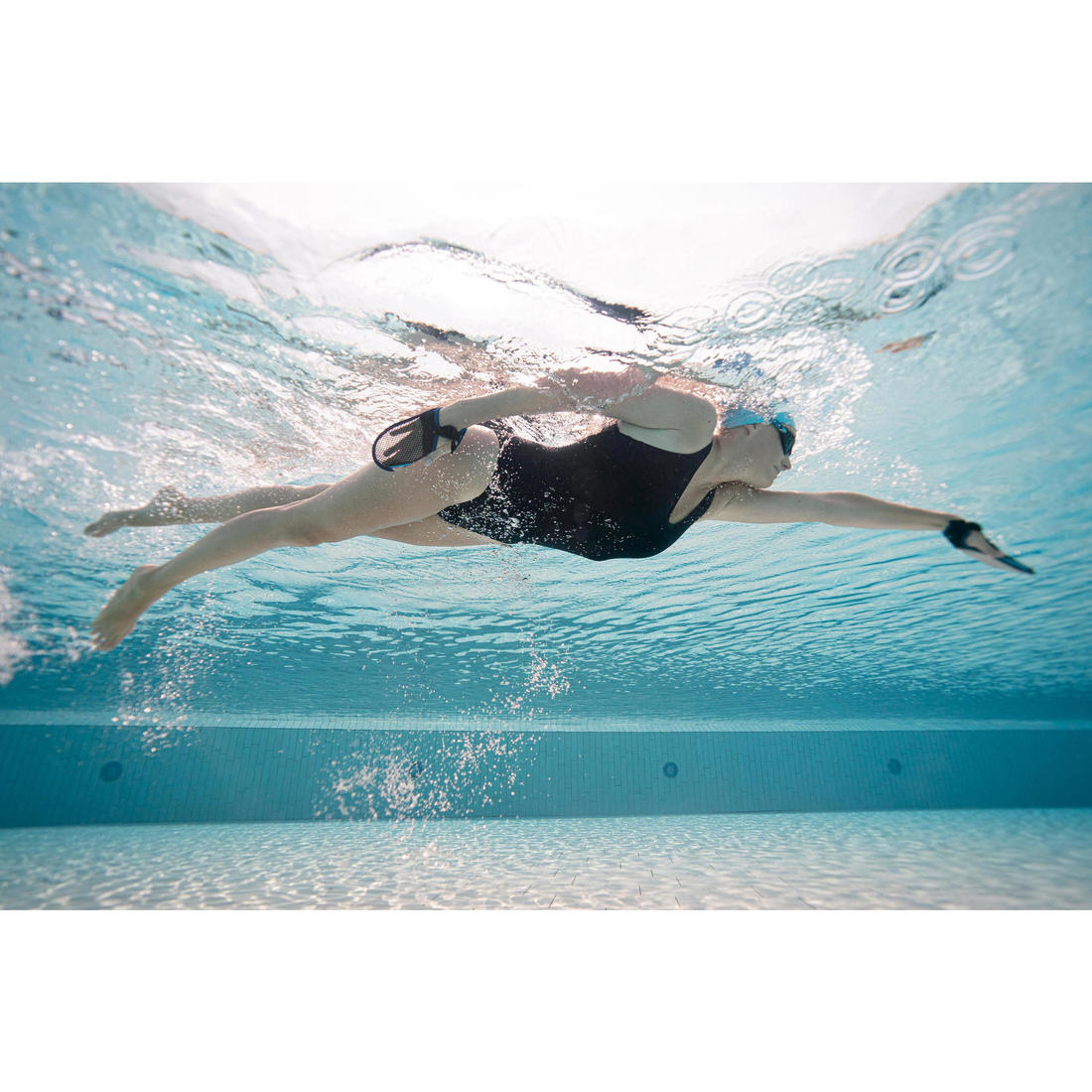 Lunettes De Natation SOFT - Verres Clairs - Grande Taille