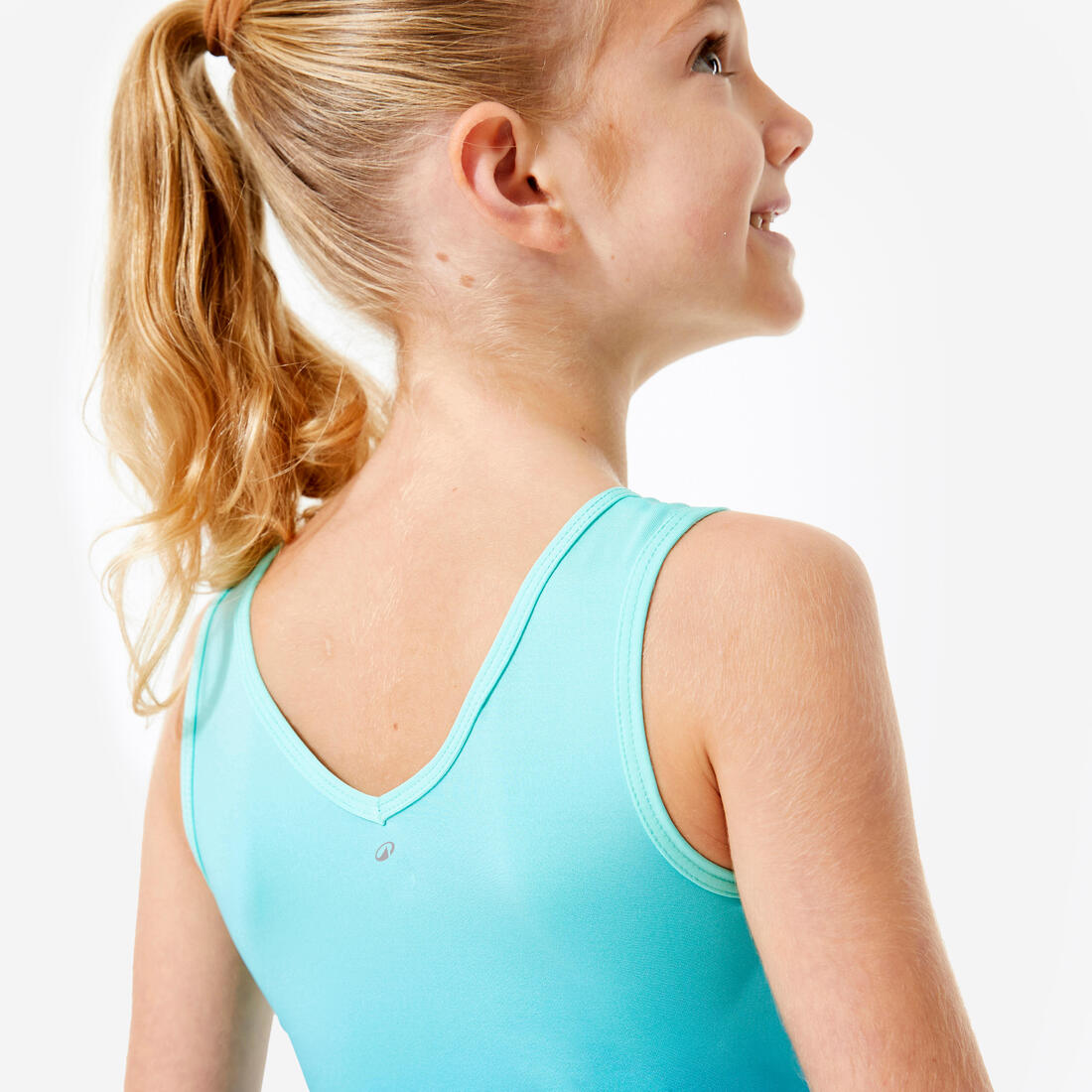 Justaucorps de gymnastique sans manches fille