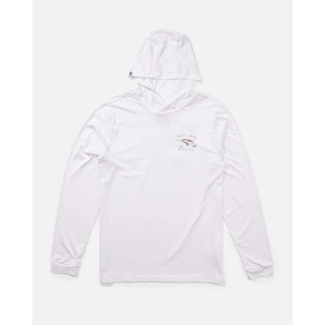 TEESHIRT Surface Hooded ANTI UV Blanc