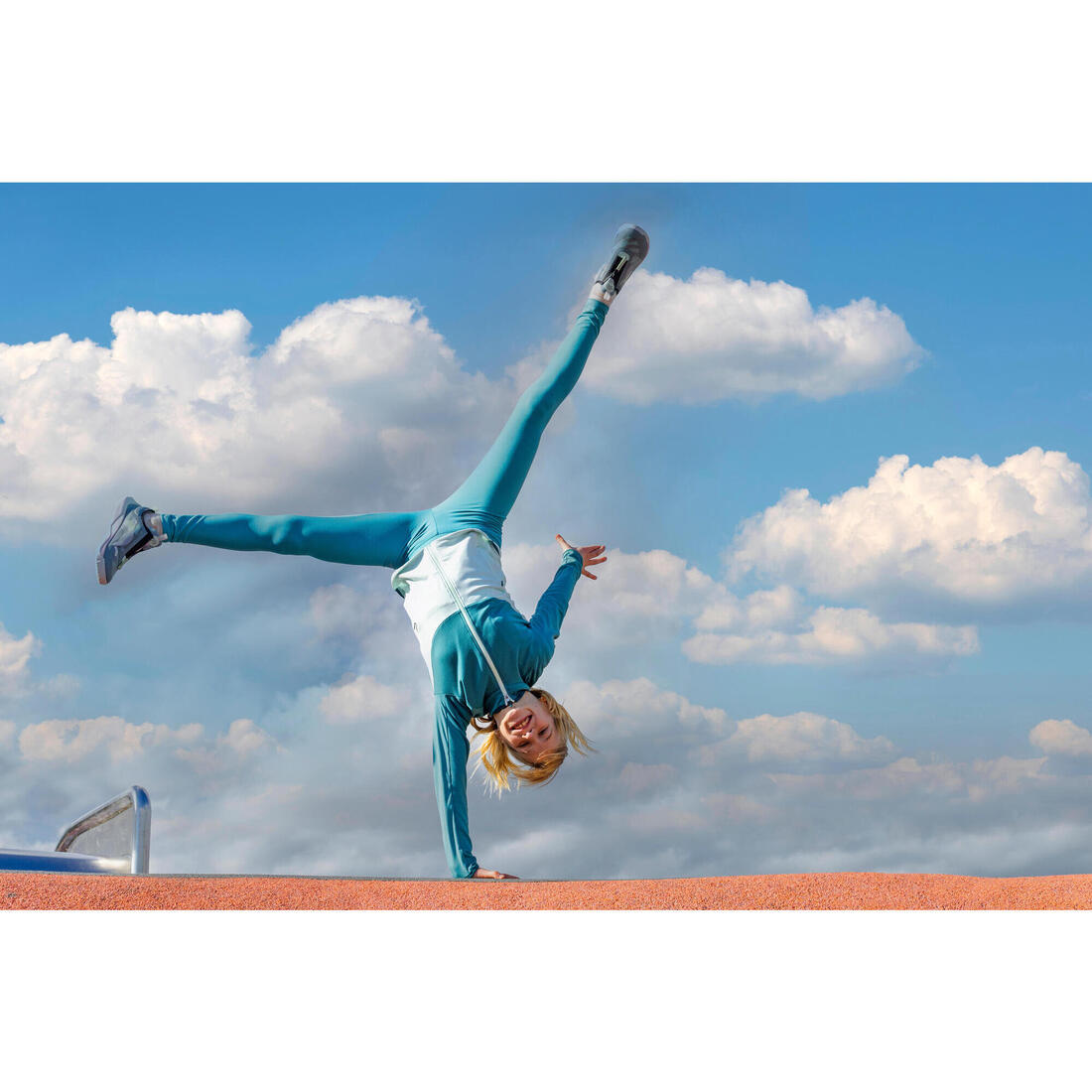Legging taille haute et respirant fille