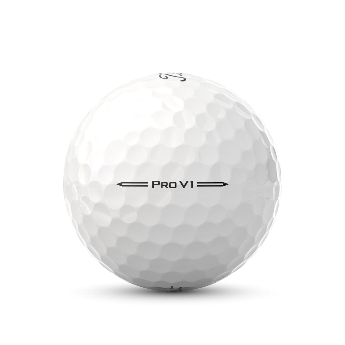 Balles golf x12 - TITLEIST Pro V1 blanc
