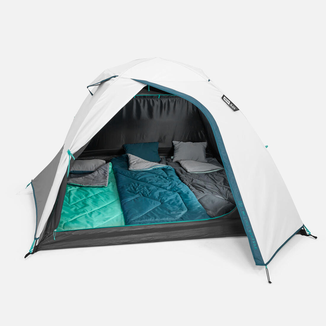 Tente de camping 3 places, MH100 Fresh & Black