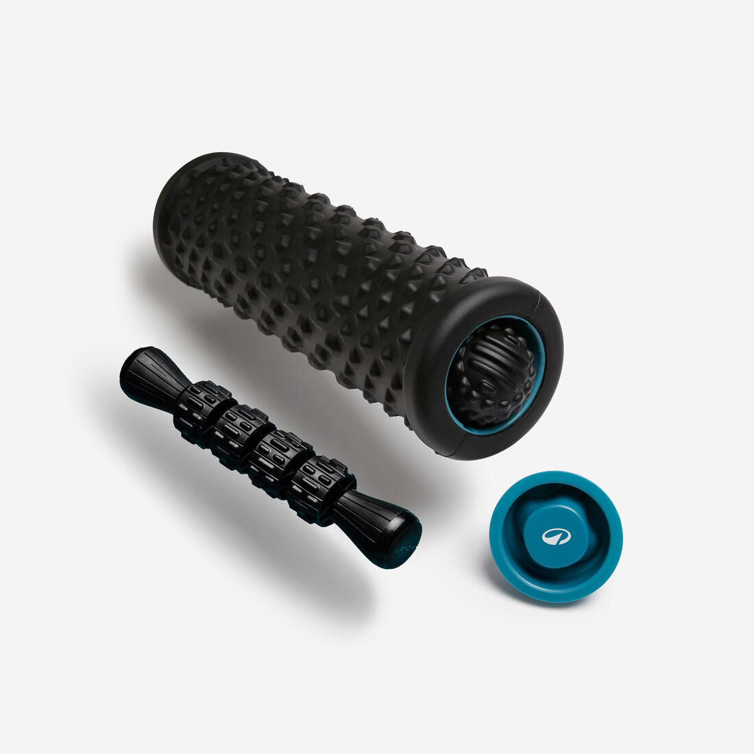 Kit de massage : rouleau, balle et stick de massage