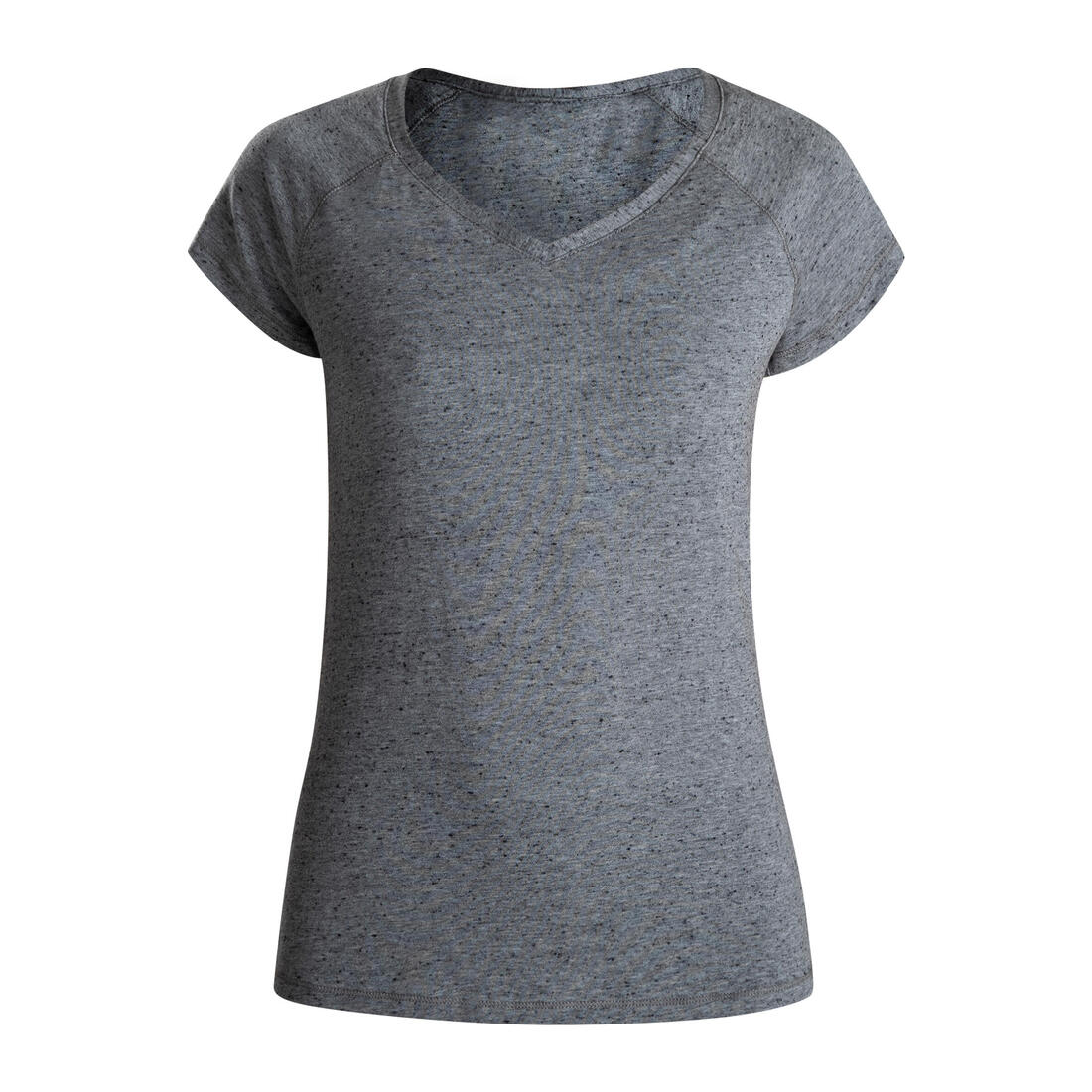 T-shirt Col V fitness Femme - 500