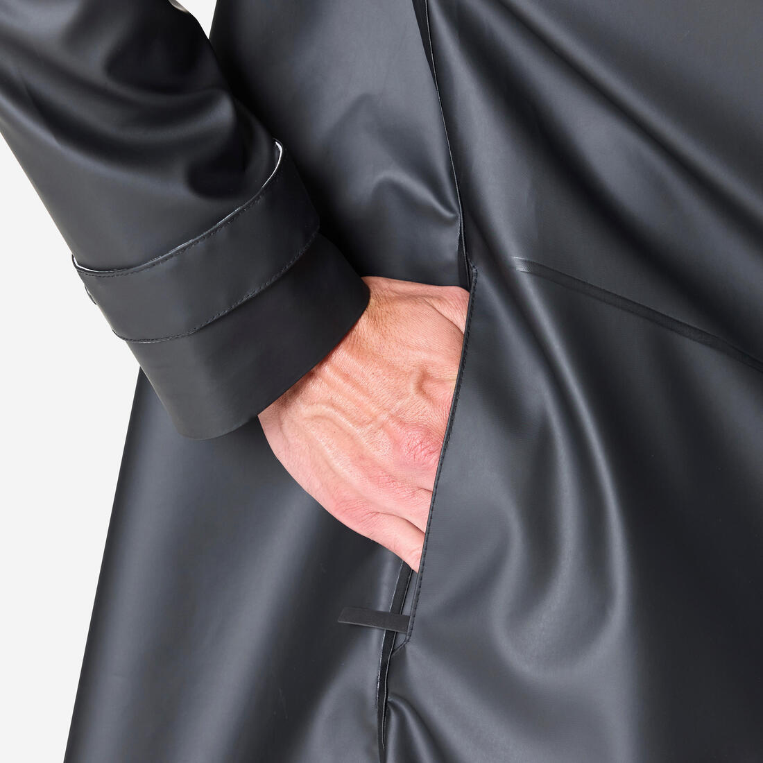 Parka imperméable vélo ville unisexe