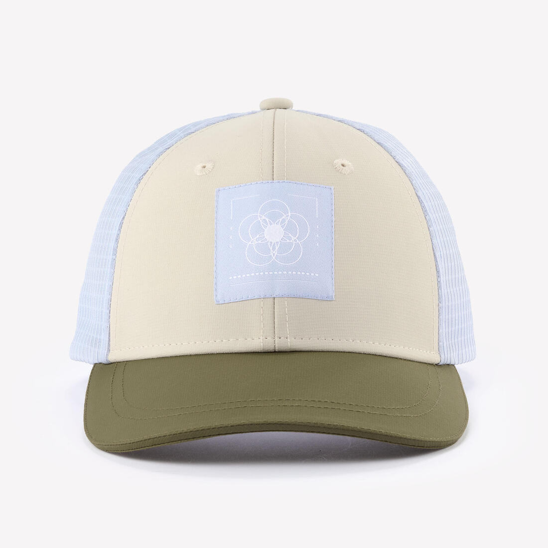 Casquette de randonnée 7-15 ans enfant, MH100 Trucker