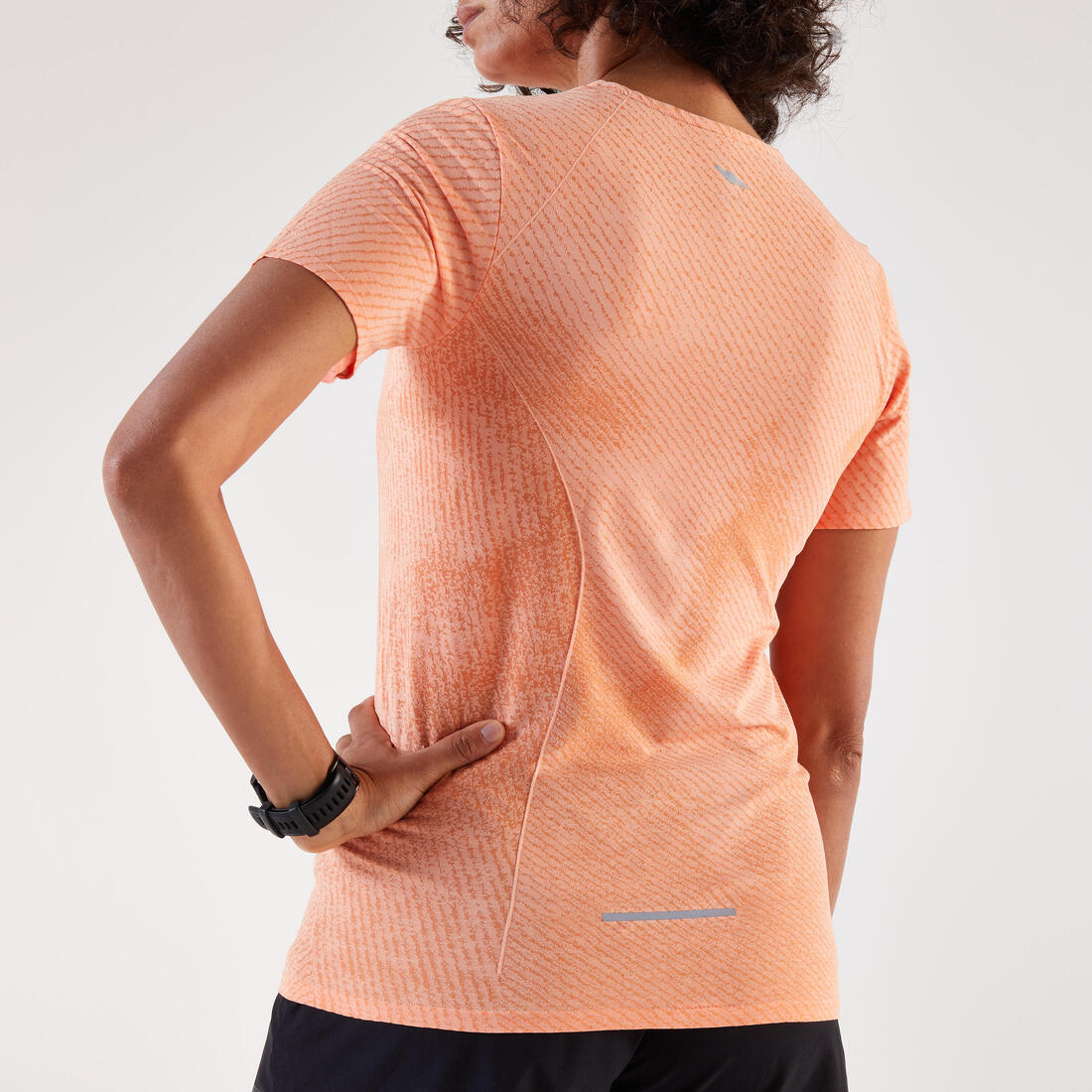 T-shirt de running Femme, Kiprun Run 500 Confort