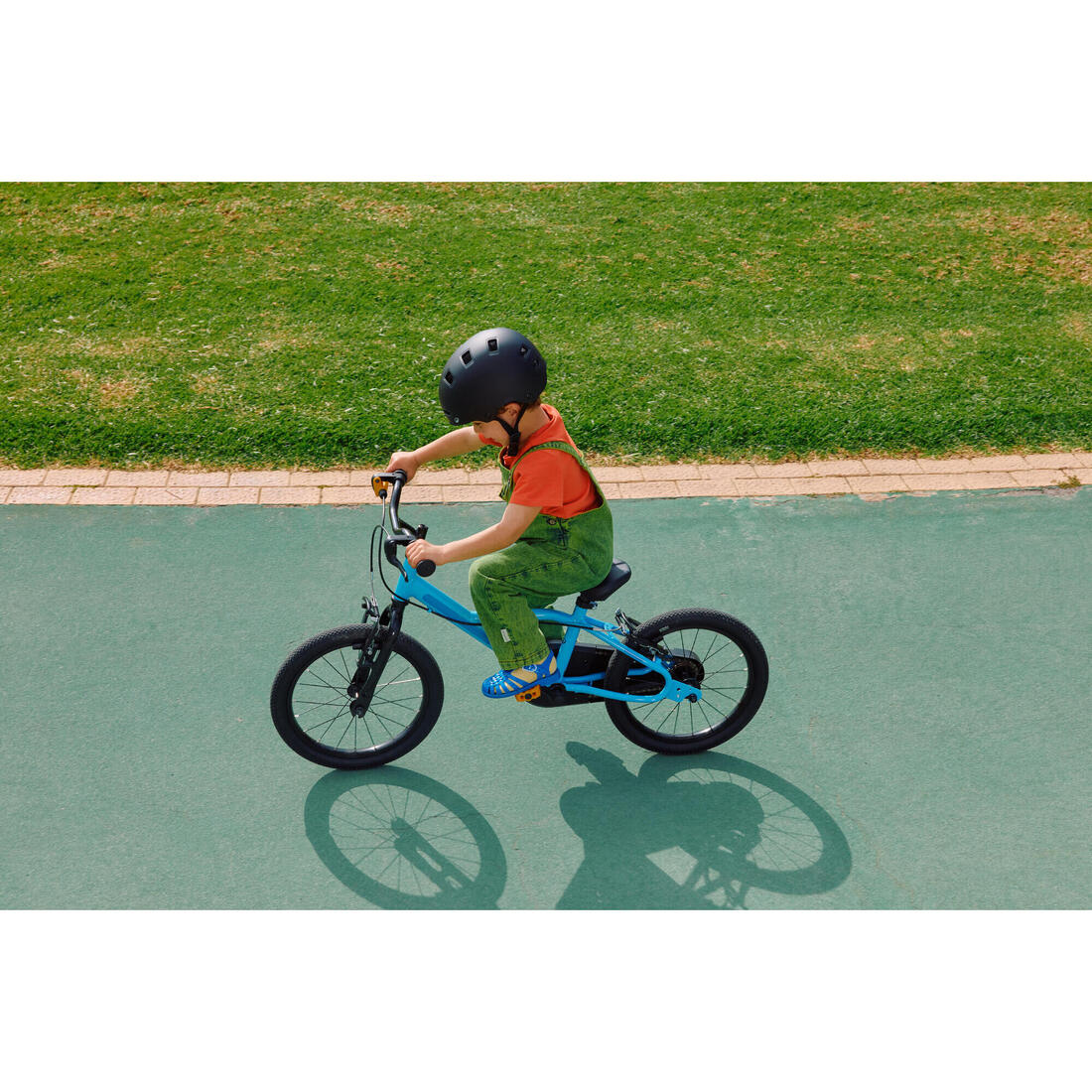 Vélo enfant 16 pouces 4-6 ans, DISCOVER 500