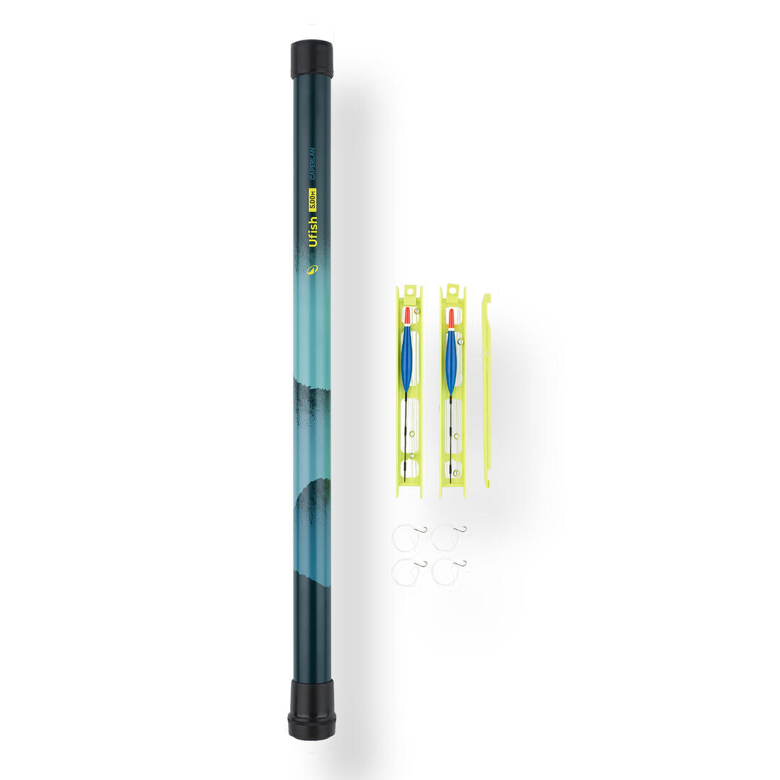 Kit découverte peche au coup canne télescopique Ufish compact 5m