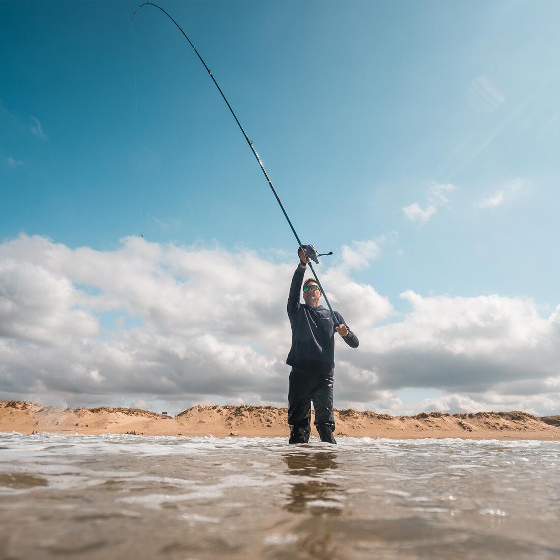 Canne surfcasting pêche en mer symbios 500 4.20m - 100-230g