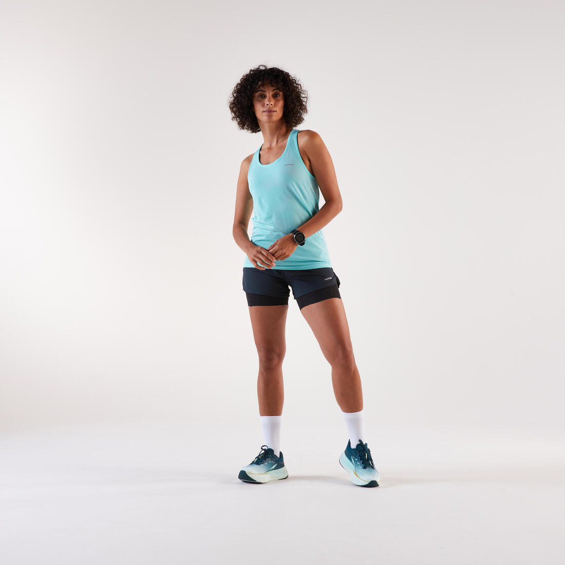 Débardeur de running Femme, Kiprun Run 500 Confort