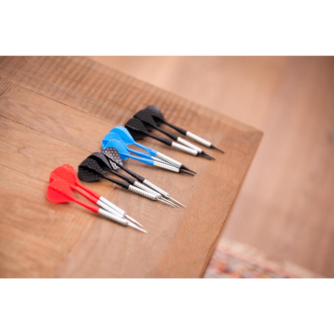 3 FLECHETTES POINTES ACIER T100