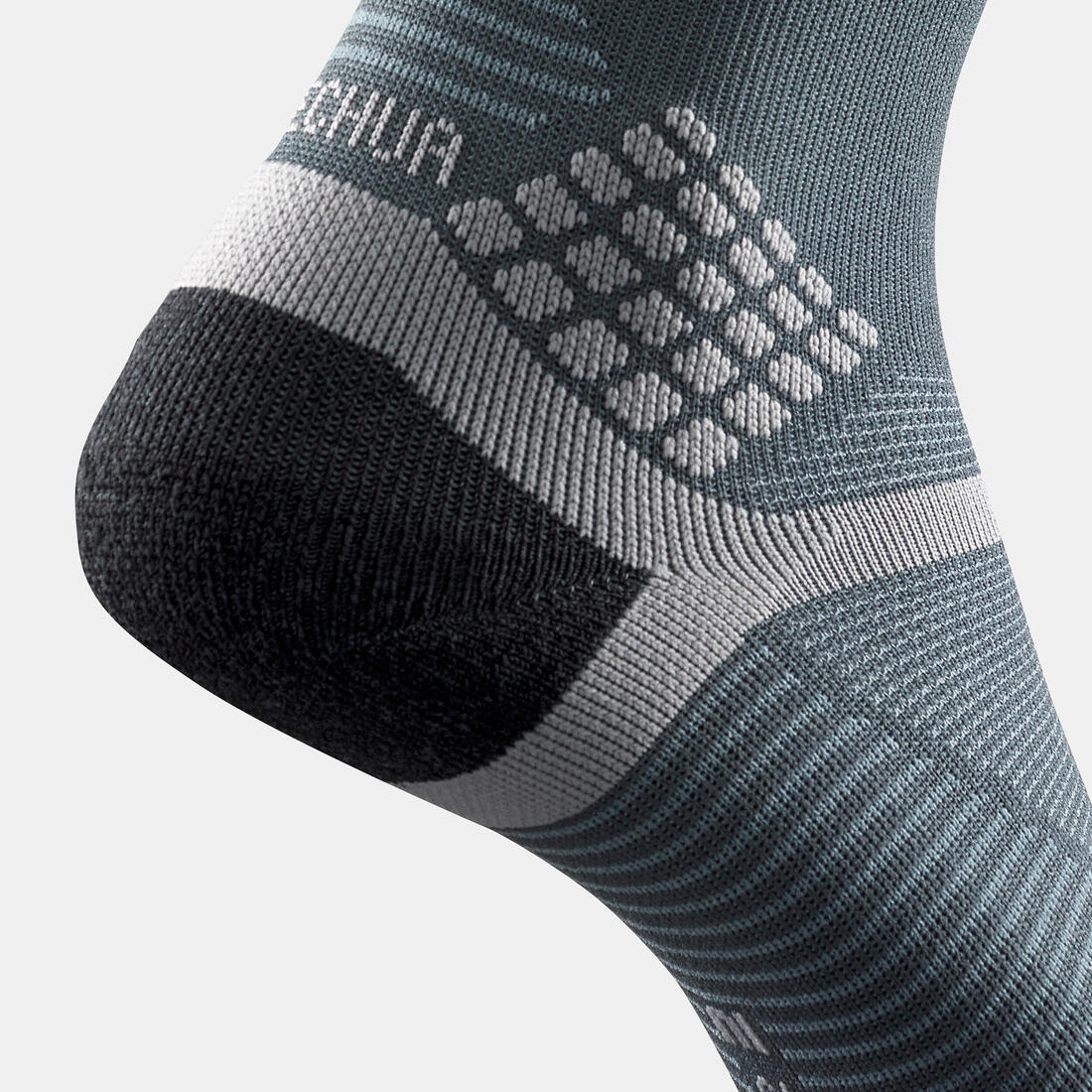 Chaussettes de randonnée hautes (2 paires) adulte, Hike 500