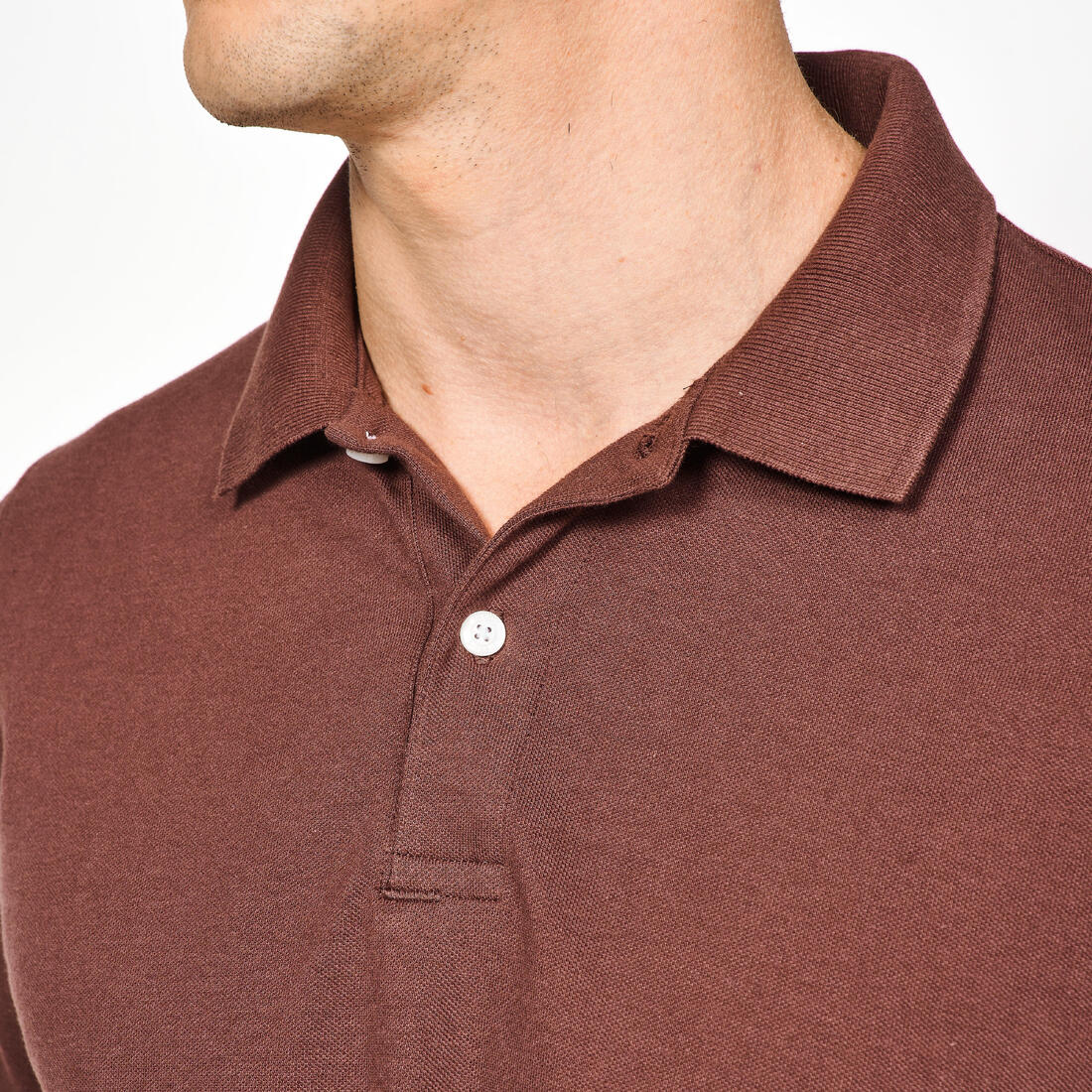 Polo de golf en coton polyester manches courtes homme, MW500