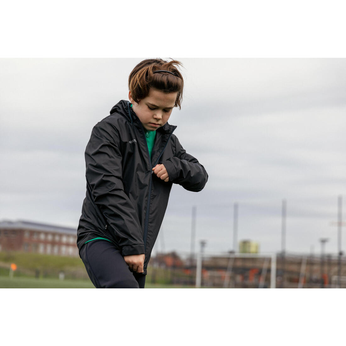 Coupe-pluie de football enfant, Viralto Club Junior noir