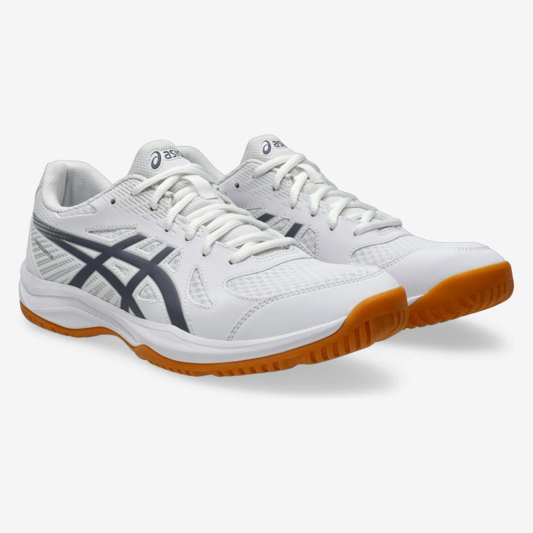 Chaussures de handball adulte - asics upcourt 6 blanc