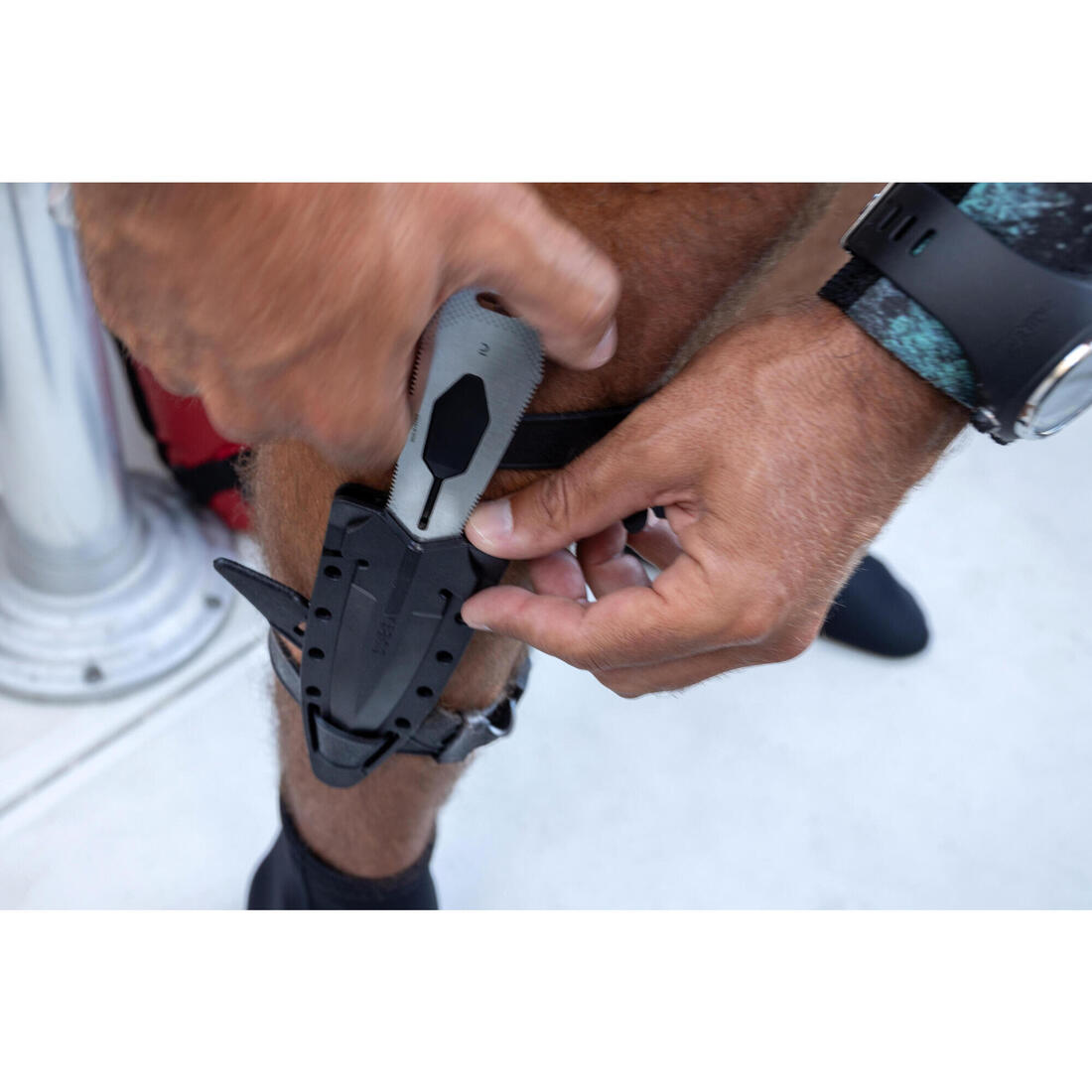 COUTEAU DE CHASSE SOUS-MARINE SPF LAME GARANTIE A VIE ANTI-CORROSION