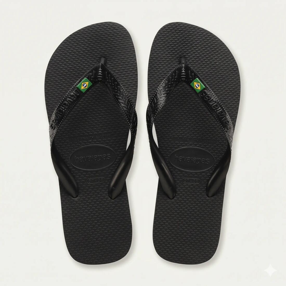 Tongs Homme BRASIL Havaianas Noir