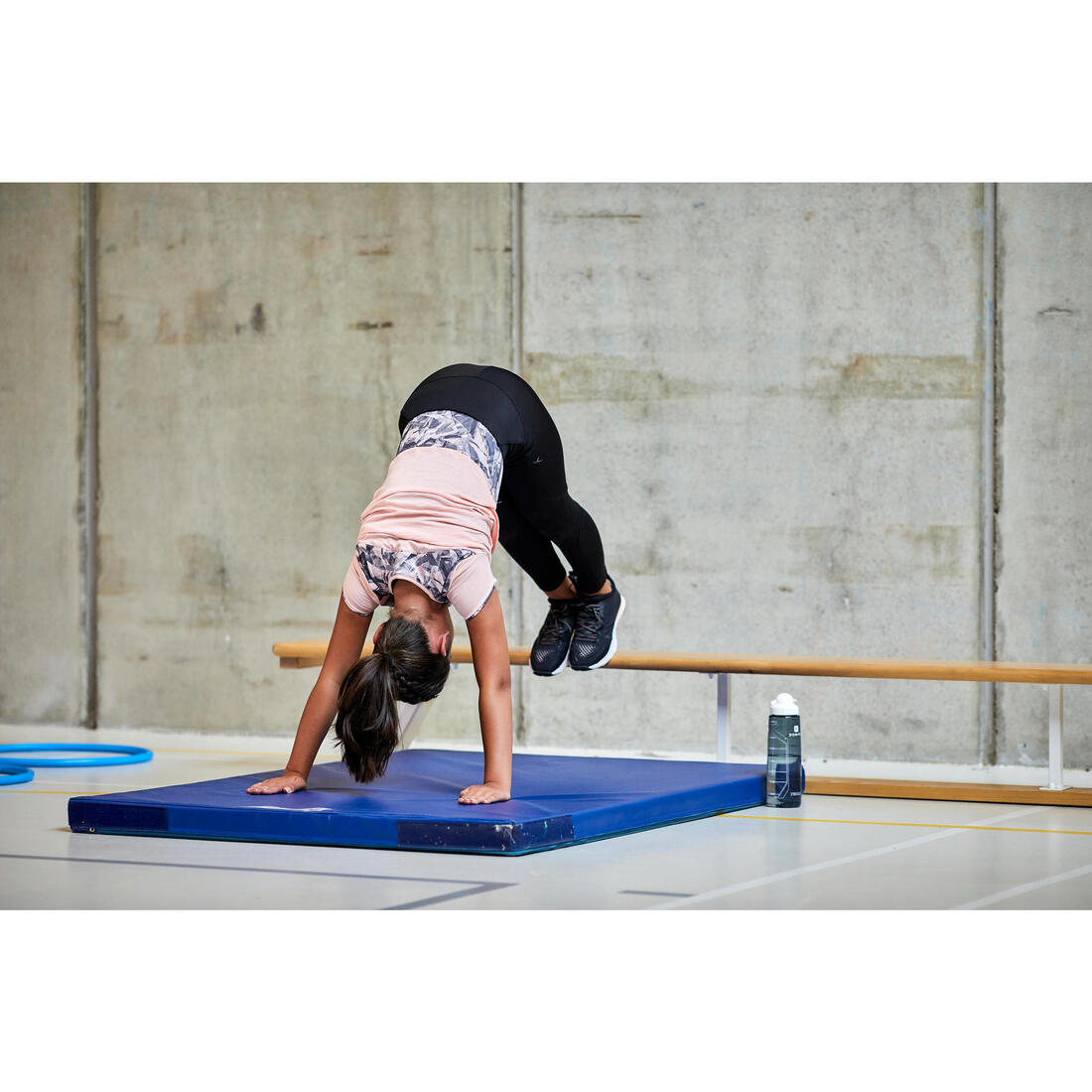 Legging synthétique respirant S500 fille GYM ENFANT imprimé