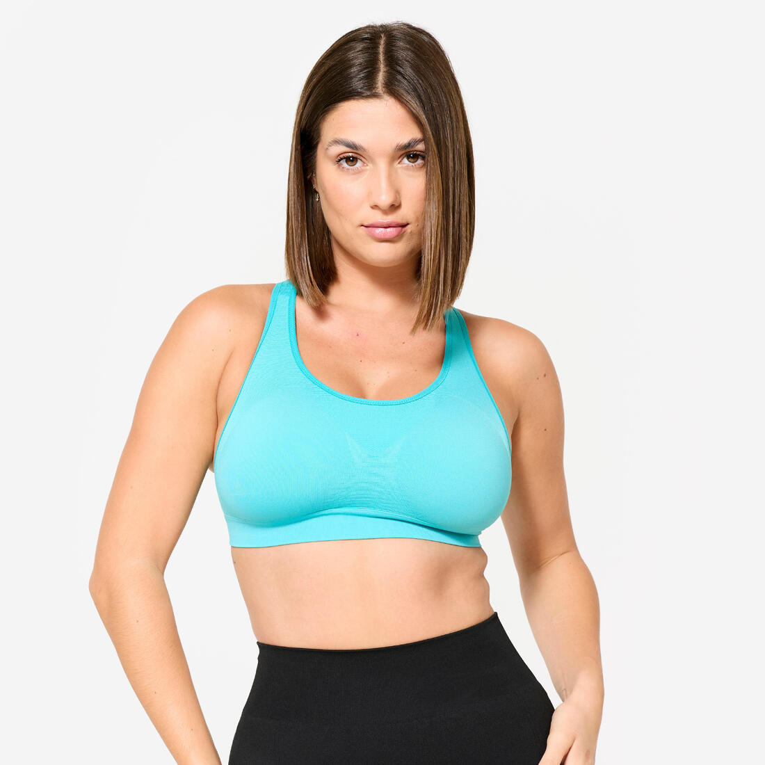 Brassière sans couture dos nageur maintien modéré Femme