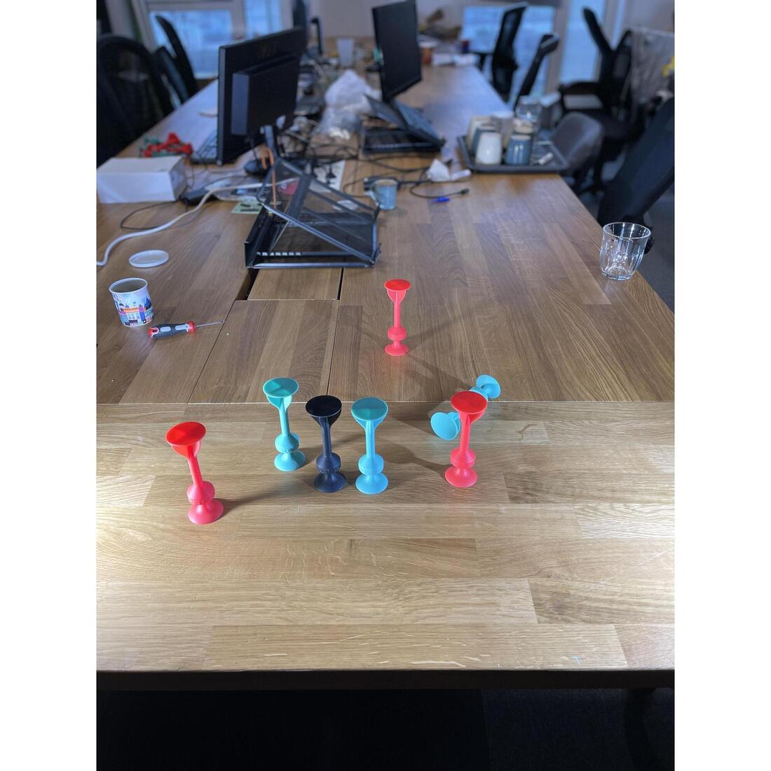 Jeu Tossit original rouge cyan