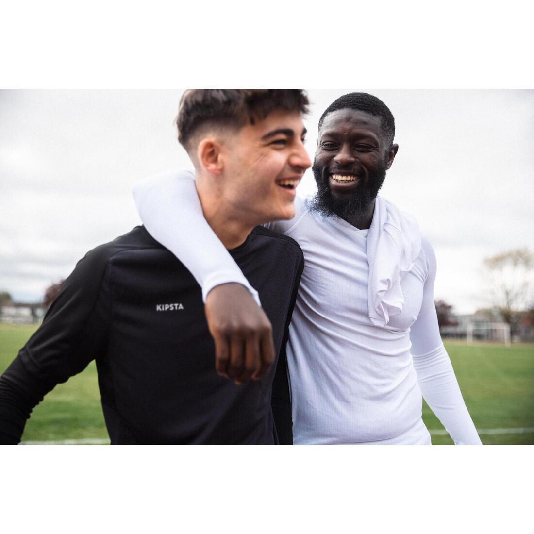 Sous-maillot de foot thermique sans-couture manches longues, Keepdry