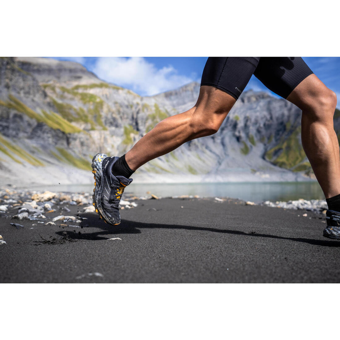 Chaussures de trail running homme EVADICT MT CUSHION 2 Noires Edition limitée