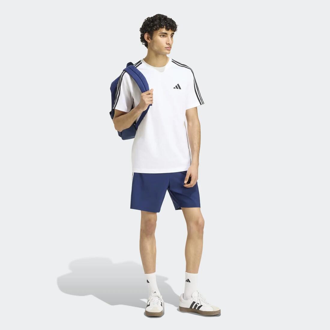 Short de sport léger homme, bleu