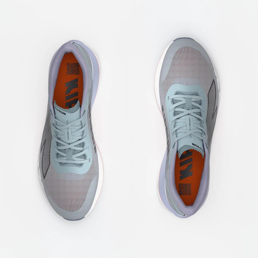 Chaussures de running route plaque carbone femme, Kiprun Kipstorm Challenger