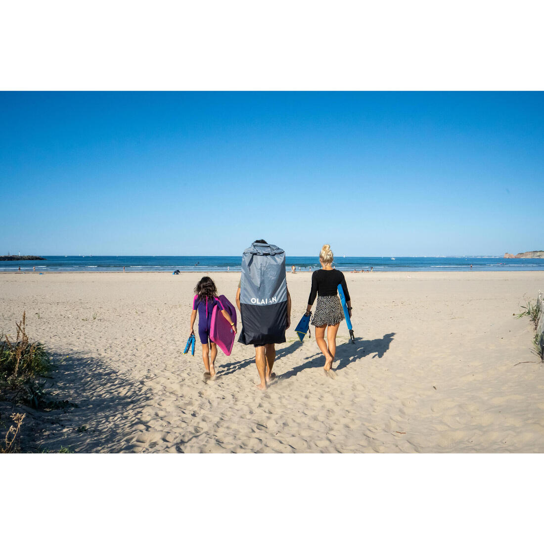 Housse compacte de transport bodyboard 100 réglable