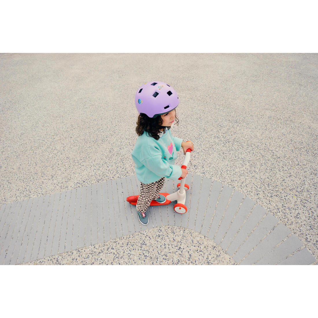 Casque enfant roller skateboard trottinette B100