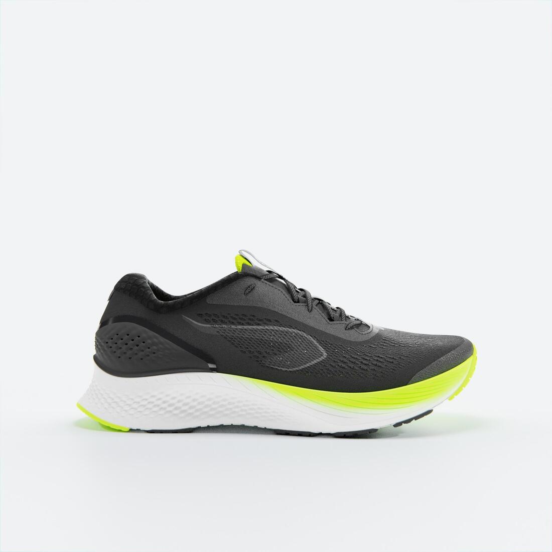 Chaussure de running homme kiprun ks500 2 noir jaune
