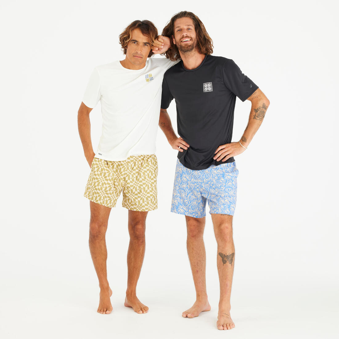 Tee shirt anti uv manches courtes Homme - Print