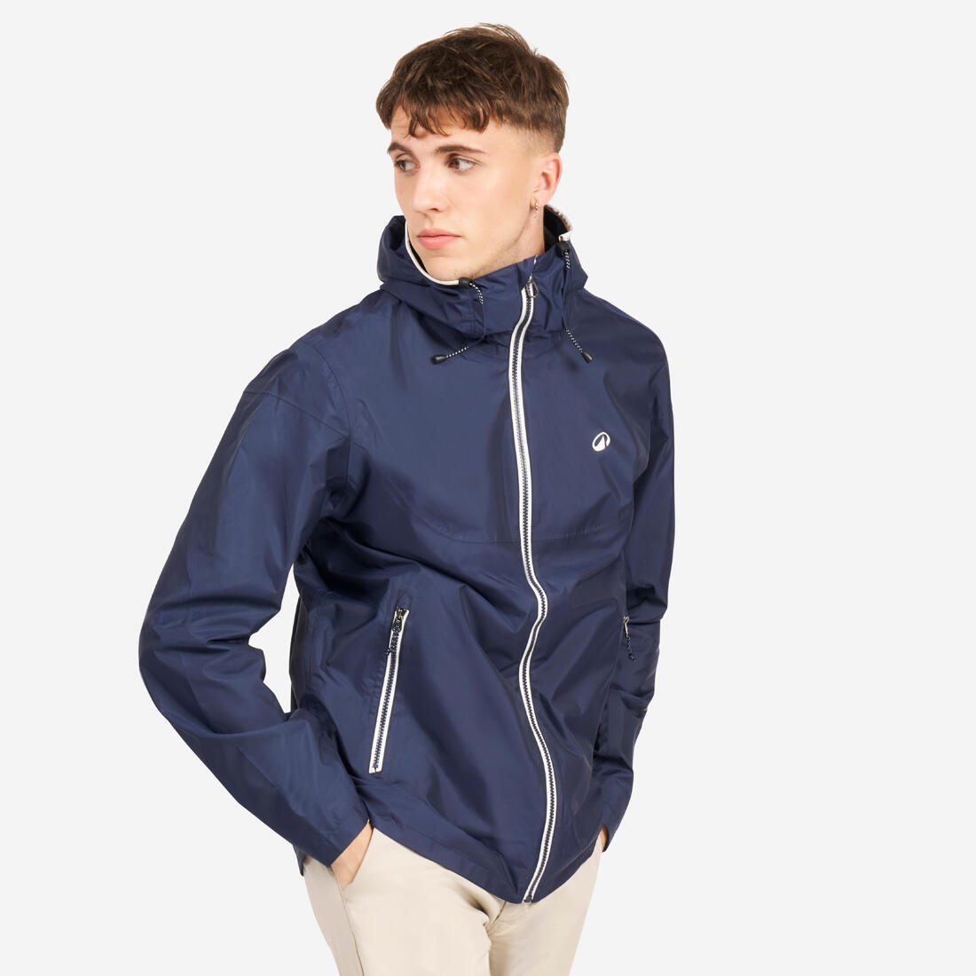 Veste imperméable de voile - veste de pluie coupe vent sailing 100