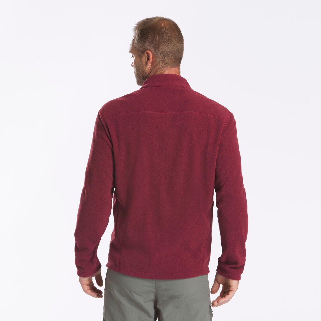 Polaire de randonnée montagne homme, MH100full zip