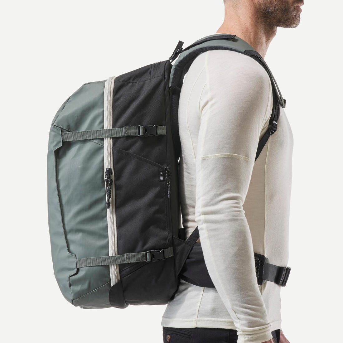 Sac à dos de voyage 40L, Travel 500 Organizer