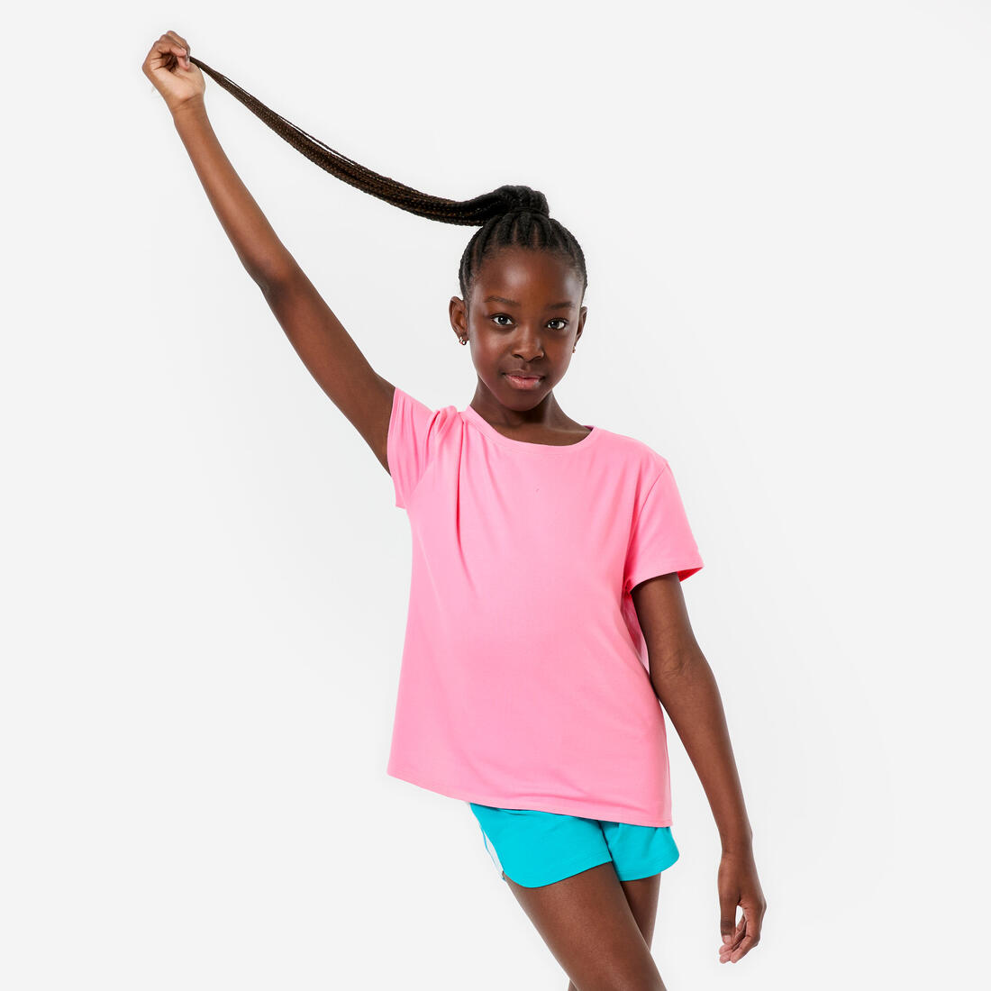 T-shirt coton fille - 500