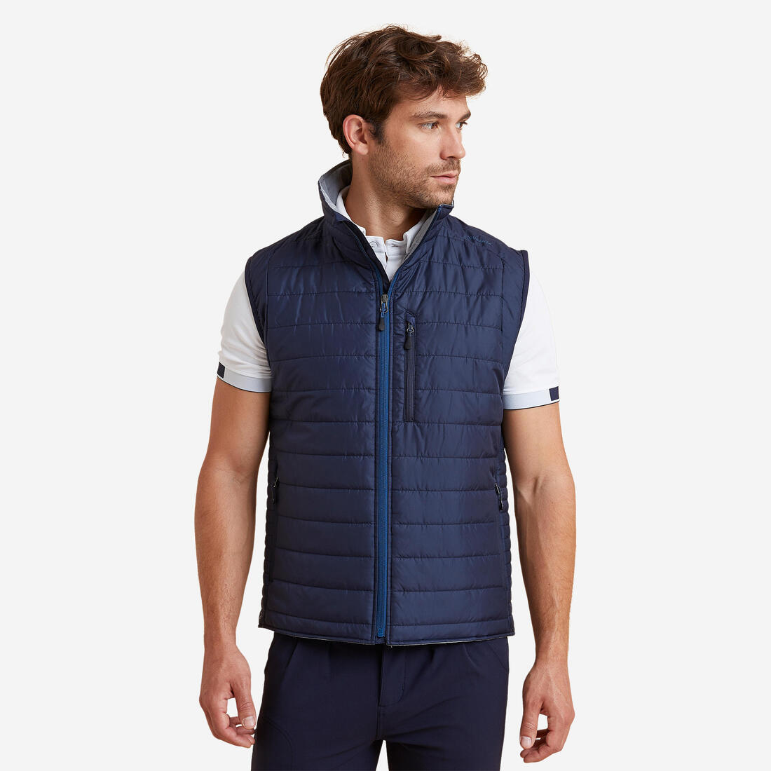 Doudoune sans manche équitation homme 100