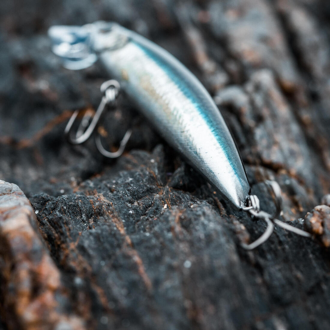 Poisson nageur SAXTON 75 US ANCHOIS au leurre en mer