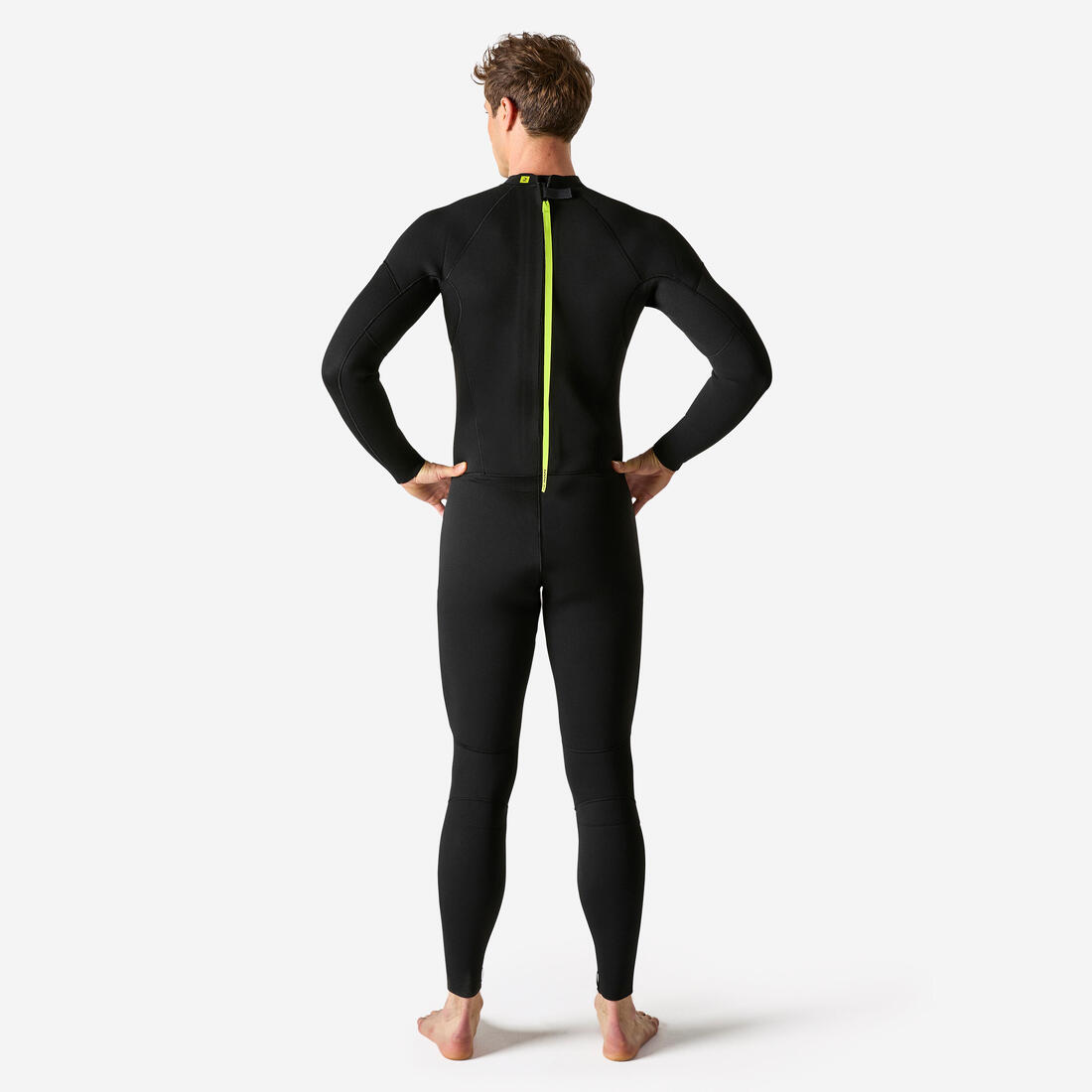 Combinaison SURF 100 Néoprène 4/3 mm homme noire