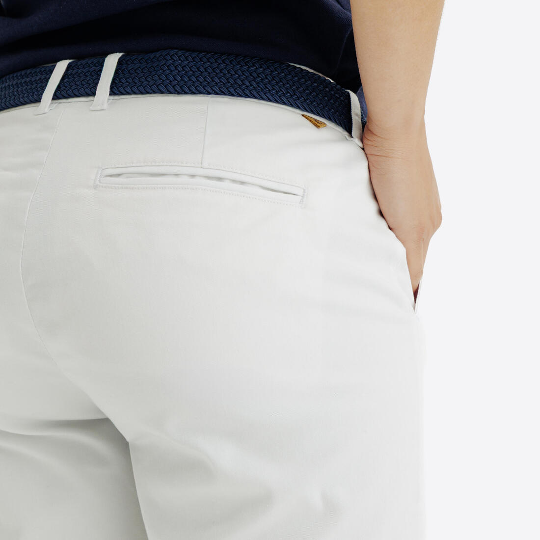 Short chino en coton golf Femme - MW500