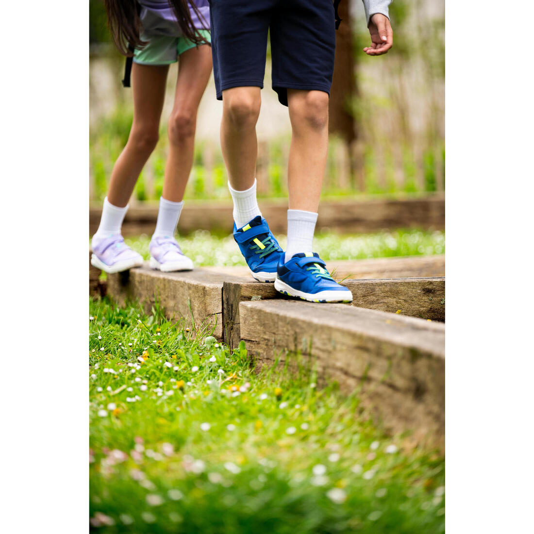 Chaussures de sport à scratch résistantes enfant, Playventure Yard