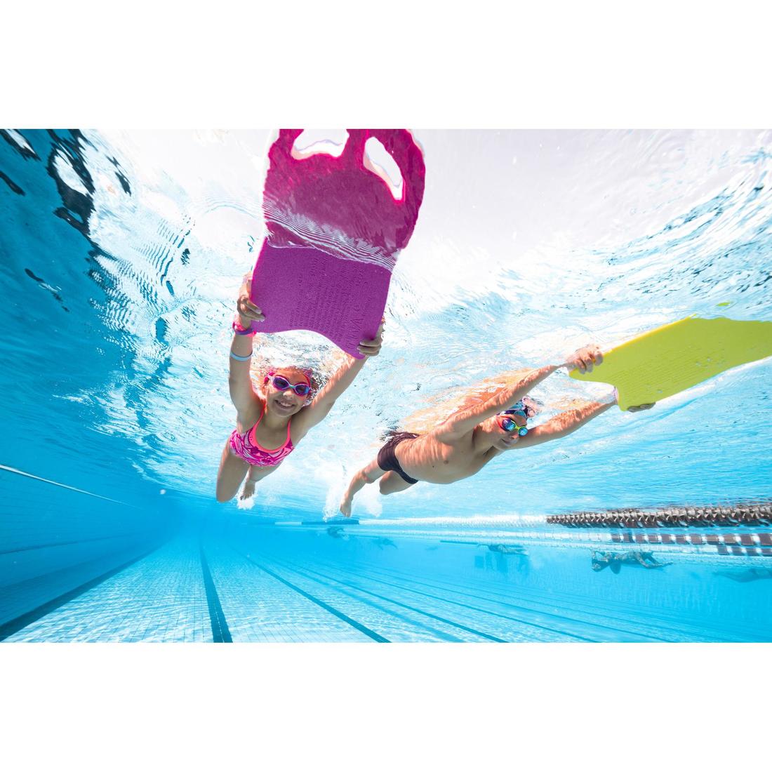 Lunettes de natation Junior - Xbase rose bleu teintées