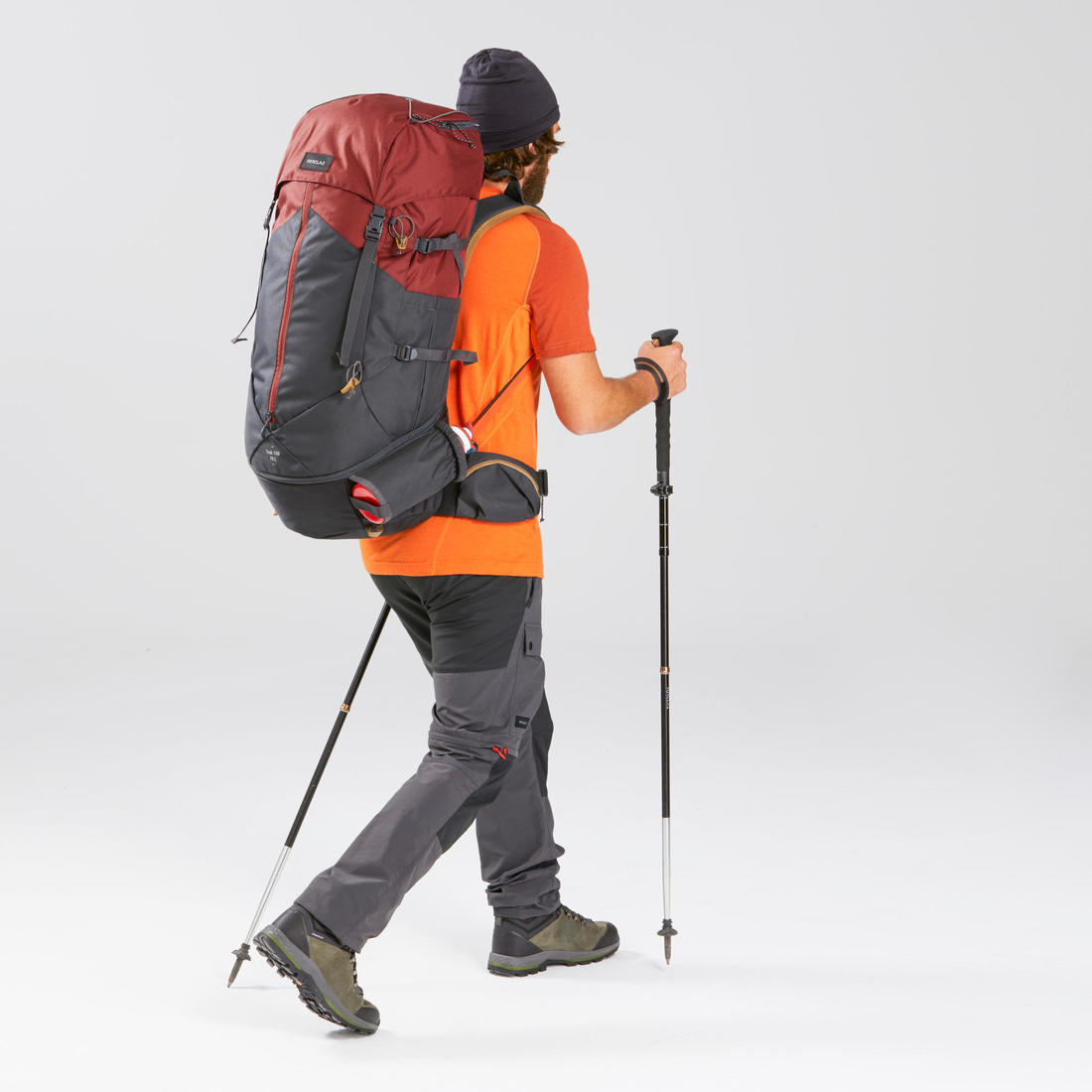Sac à dos de trekking homme 70 l - mt100 easyfit
